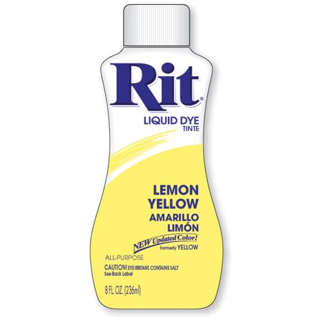 צבע לבדים Rit Dye Liquid - Lemon Yellow